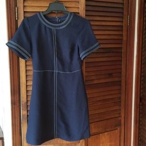 BR Blue shift dress. size 0